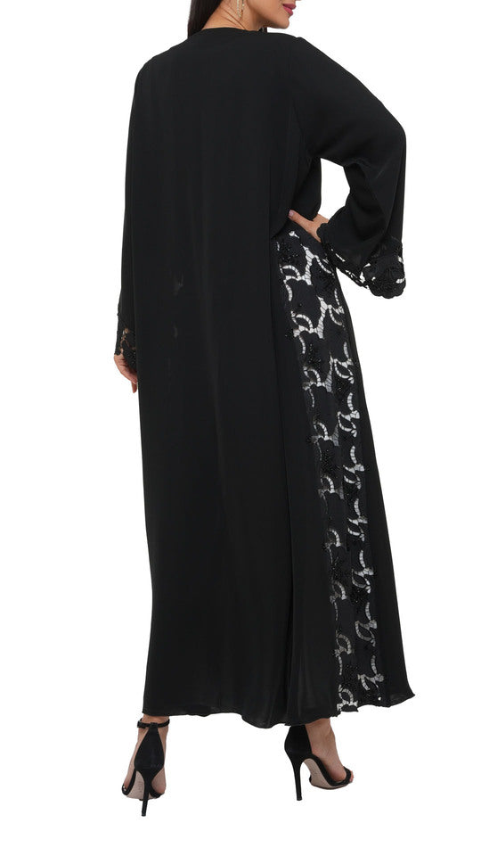 Luxury Lace Abaya 013