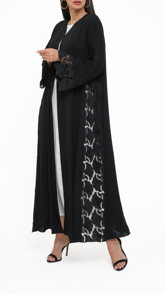 Luxury Lace Abaya 013
