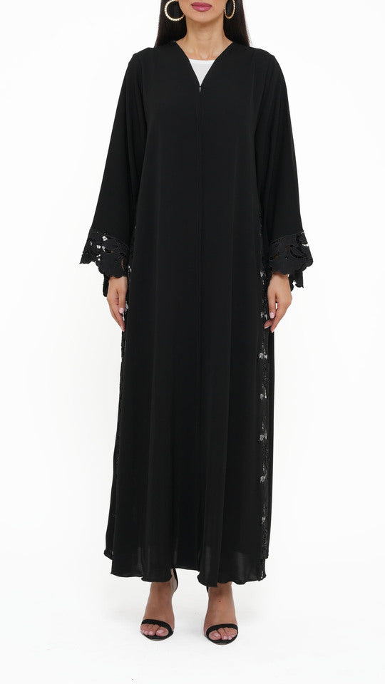 Luxury Lace Abaya 013