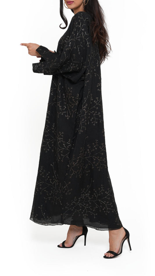 Luxury Organza Abaya 006