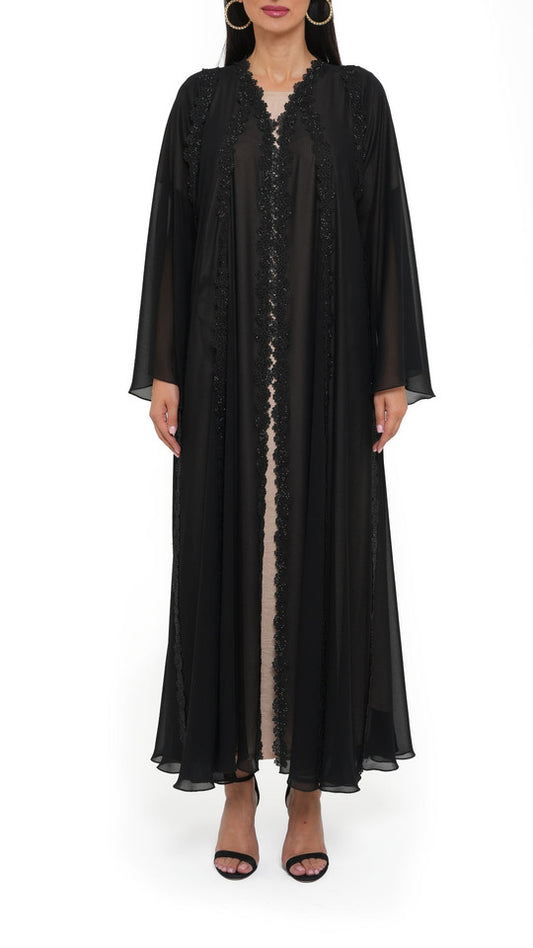 Luxury Shiffon Abaya 002