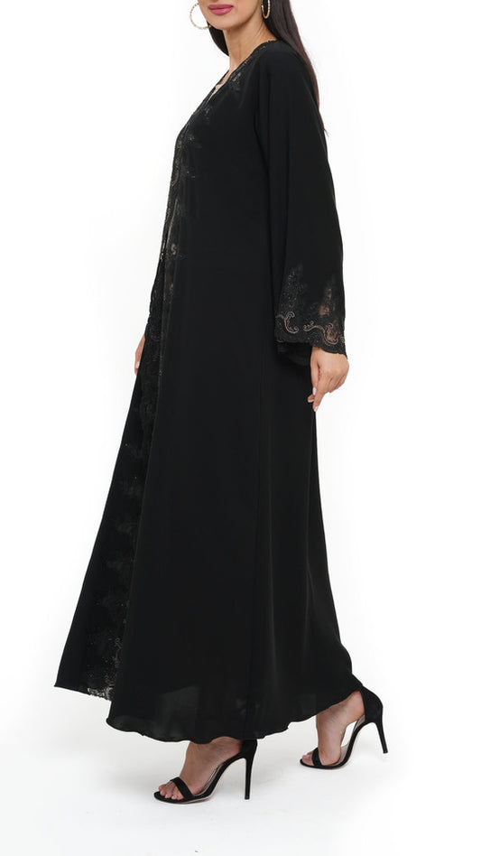 Luxury Lace Abaya 004