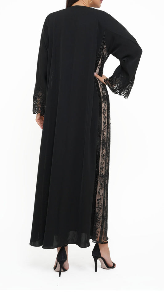 Luxury Lace Abaya 012