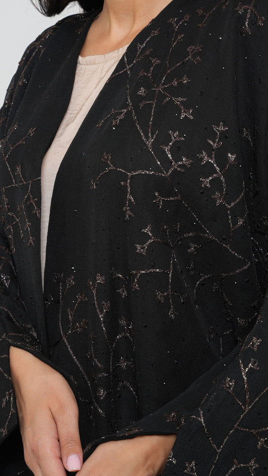 Luxury Organza Abaya 006
