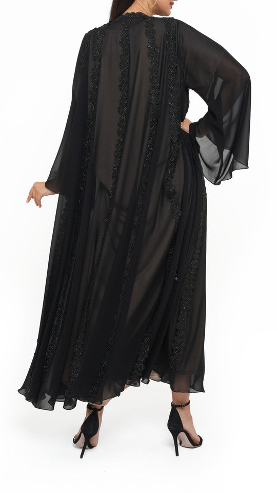 Luxury Shiffon Abaya 002