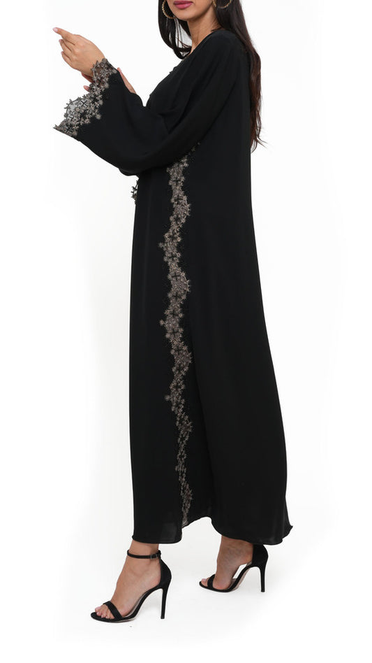 Luxury Lace Abaya 003