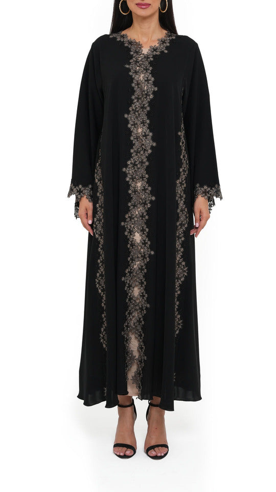 Luxury Lace Abaya 003