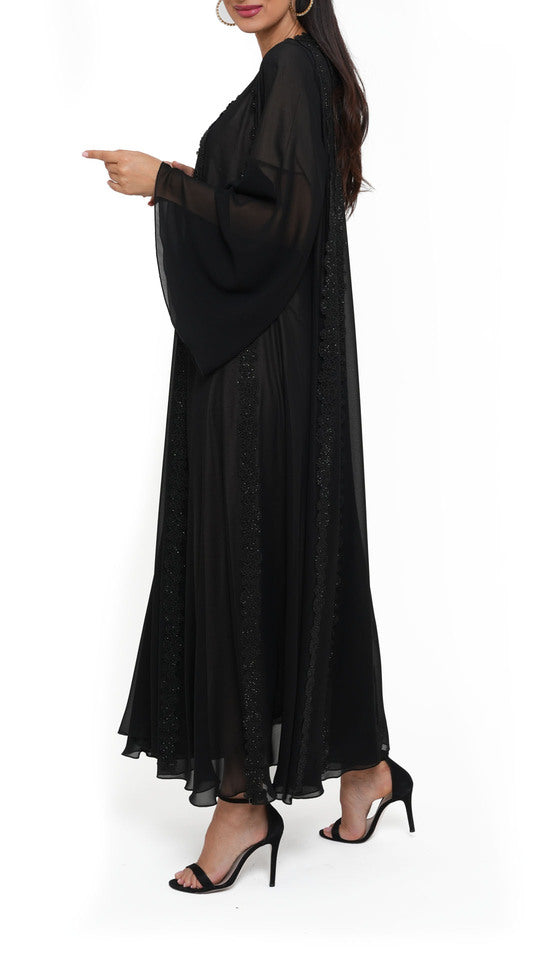 Luxury Shiffon Abaya 002