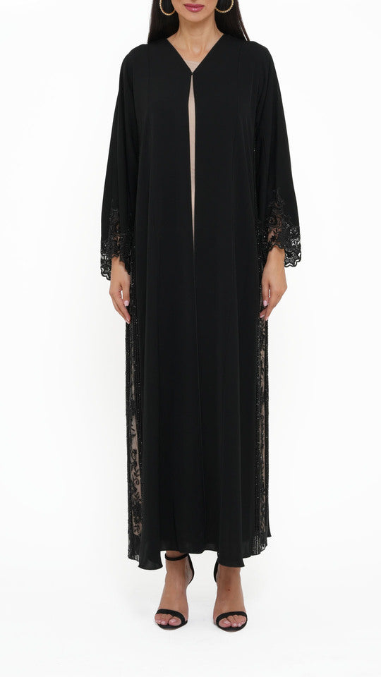 Luxury Lace Abaya 012