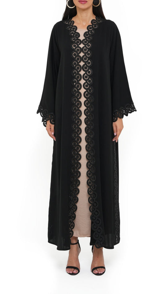 Luxury Lace Abaya 005