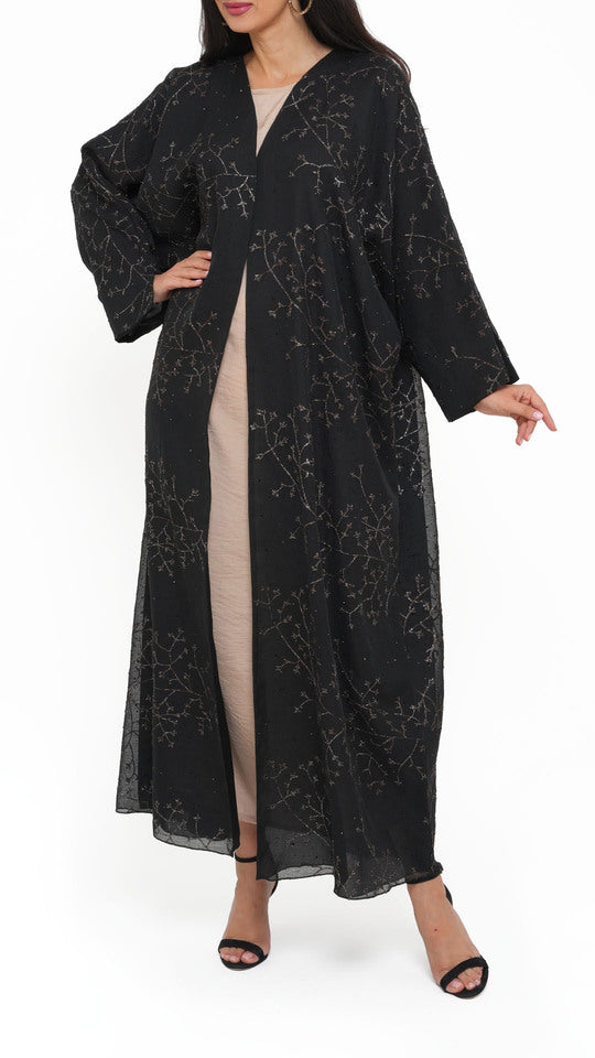 Luxury Organza Abaya 006