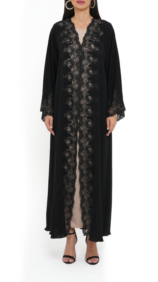 Luxury Lace Abaya 004