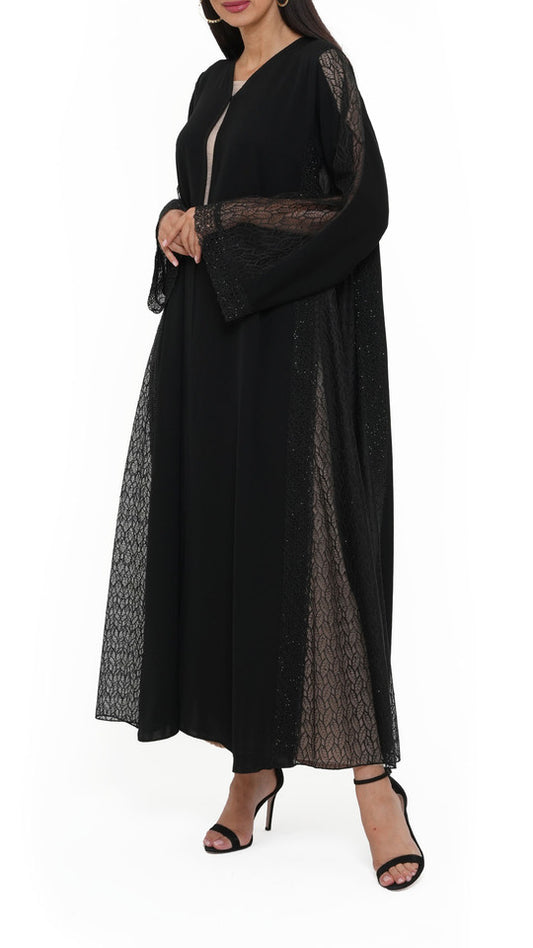 Luxury Lace Abaya 010